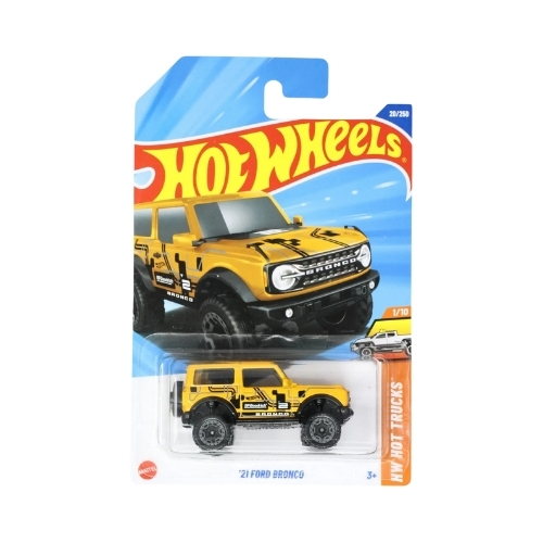 '21 Ford Bronco (Metalflake Yellow)